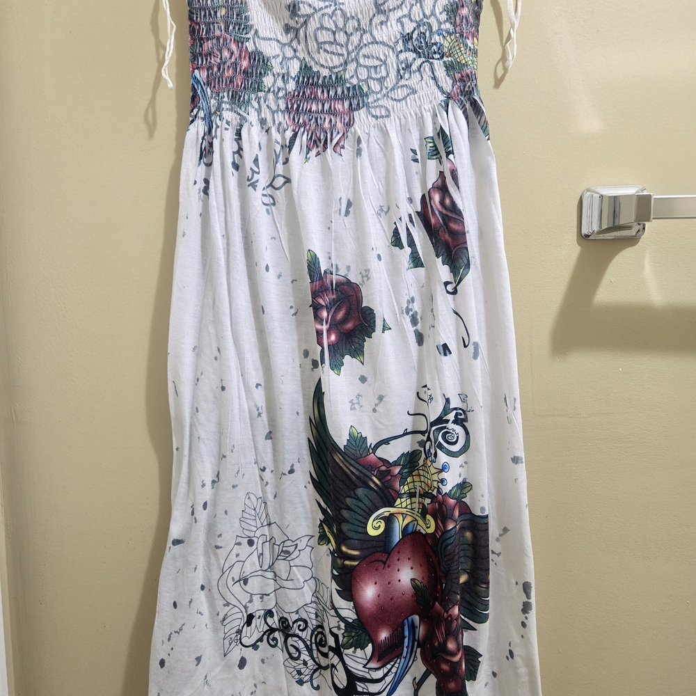 Colorful Patterned Dress - Picture 4 of 7